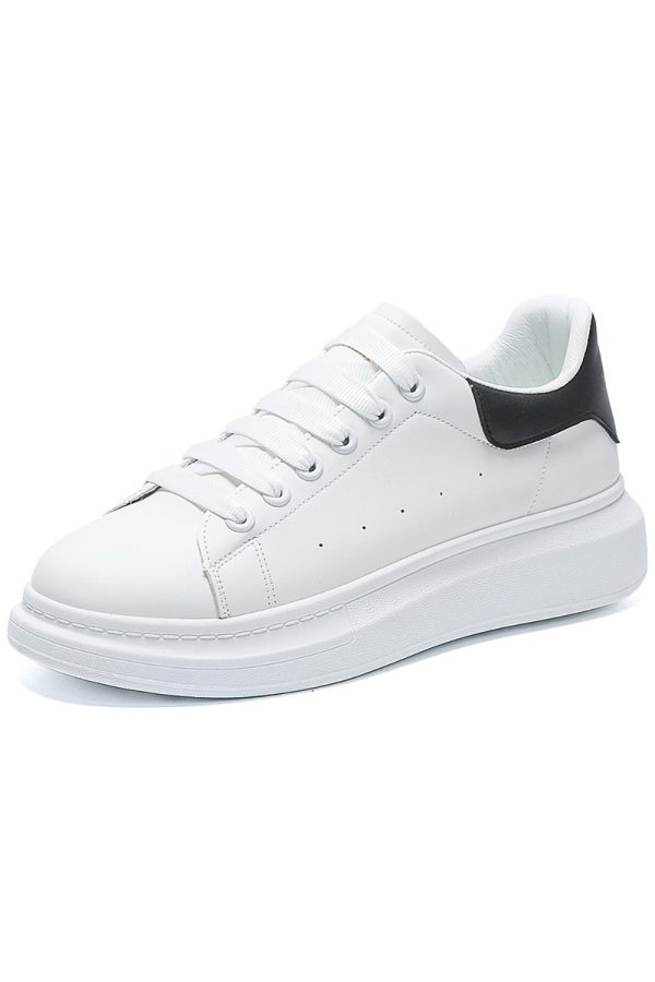 Casual Witte Lichtgewicht Fashion Sneaker Online-Schn?ppchen