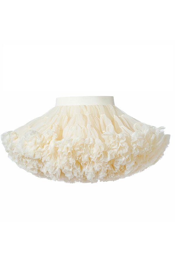 Champagne Gegolfd Meisje Tutu Rok Online-Schn?ppchen