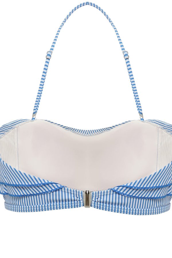 Blauwe Strepen Tweedelige Bikini Angebot – Bild 4