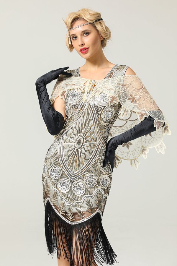 Jaren 20 Cape Met Lovertjes Voor Dames Online-Schn?ppchen – Bild 3