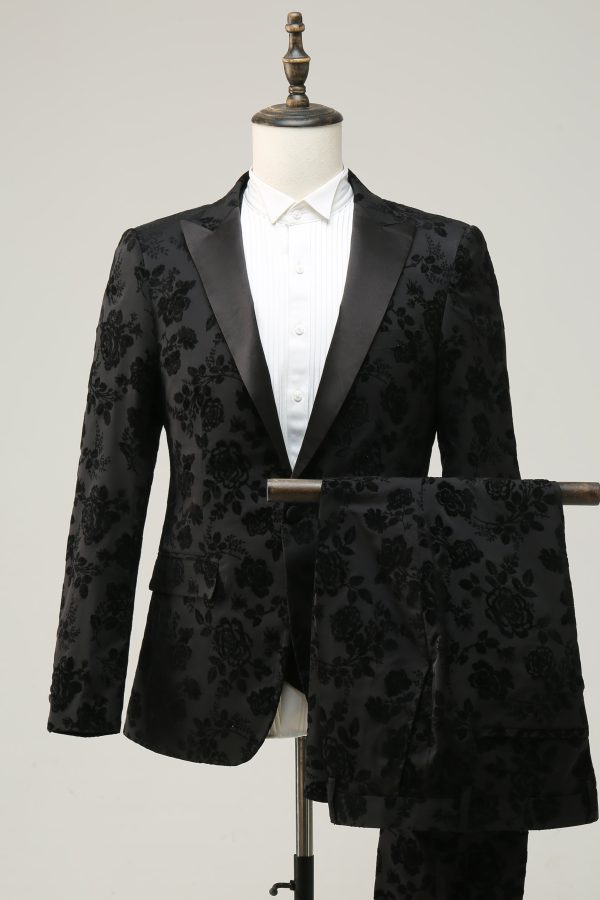Black Peak Revers Jacquard Galapakken voor heren Jetzt online