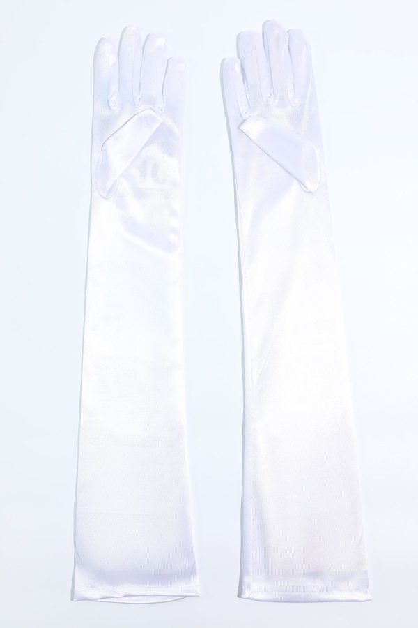 Witte jaren  20 Feesthandschoenen Rabatt – Bild 5