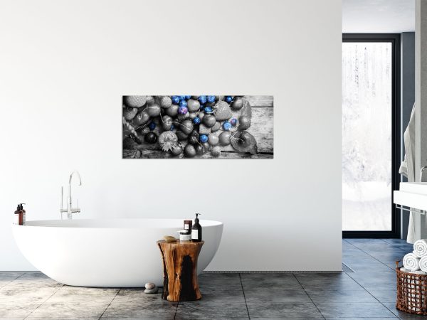 Früchtetraum mit Beeren, Glasbild Panorama Zu verkaufen – Bild 4