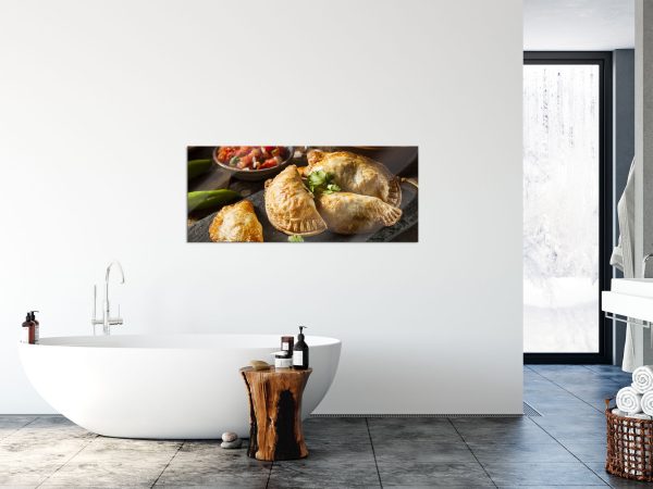 Wunderbare Tortellini, Glasbild Panorama Rabatt – Bild 4